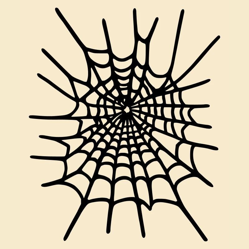 Spinnennetz Halloween
