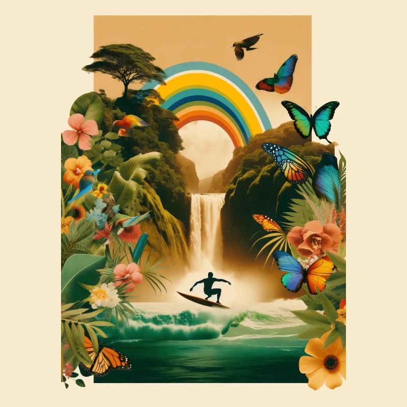 Surfparadies Regenbogenwelle