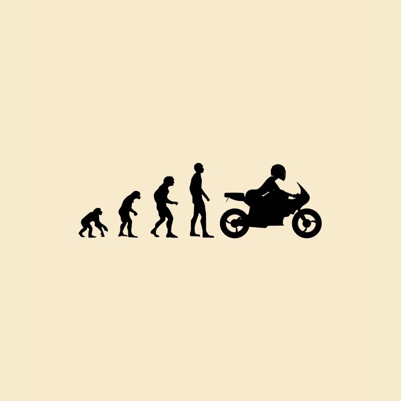 Evolution Motocyclisme Motard Motard