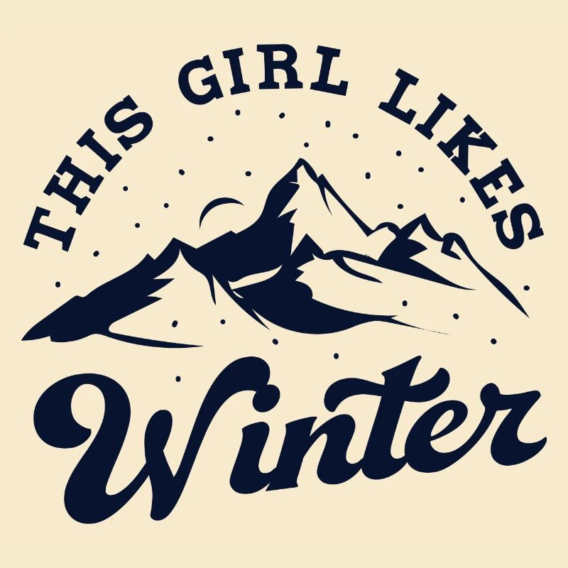 Mädchen mag Wintersaison Urlaub Gemütlicher Tee