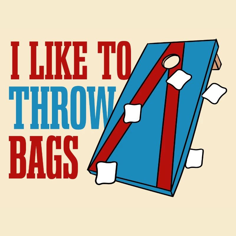 Sacs à lancer Sack Toss Funny Cornhole Player