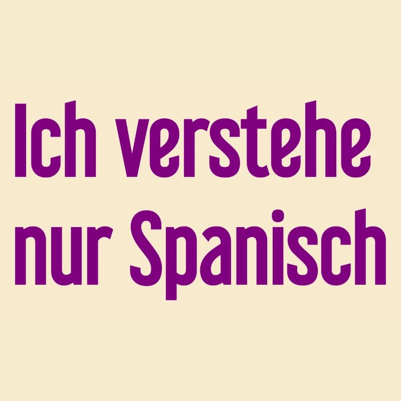 I only understand Spanish