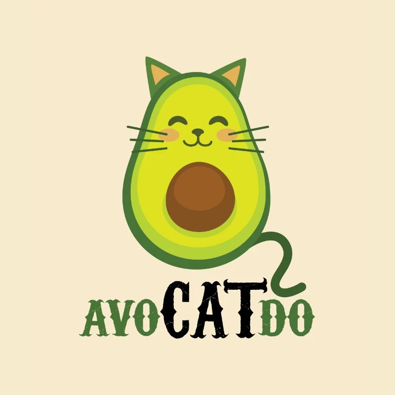 Cat Avocado Pun