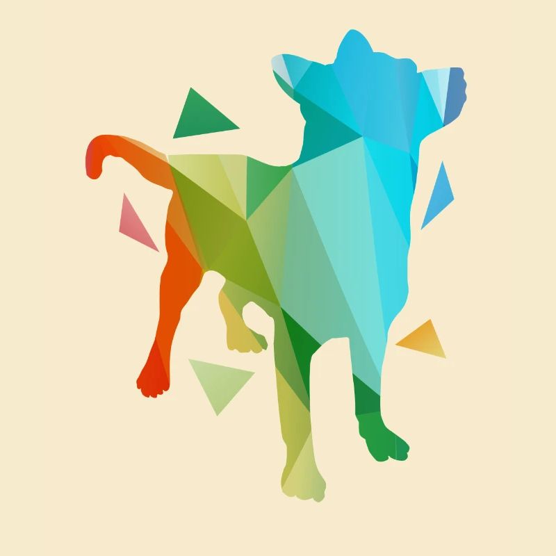 Dog Low Poly Beagle Gift German Shepherd Dachshund