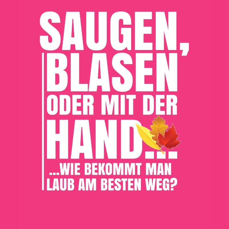 Saugen, Blasen oder mit der Hand