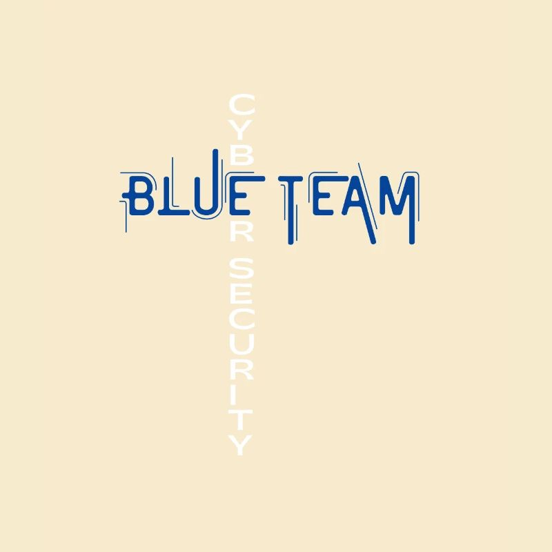 Blue Team Cyber Security Computer Lustiges Hacken IT