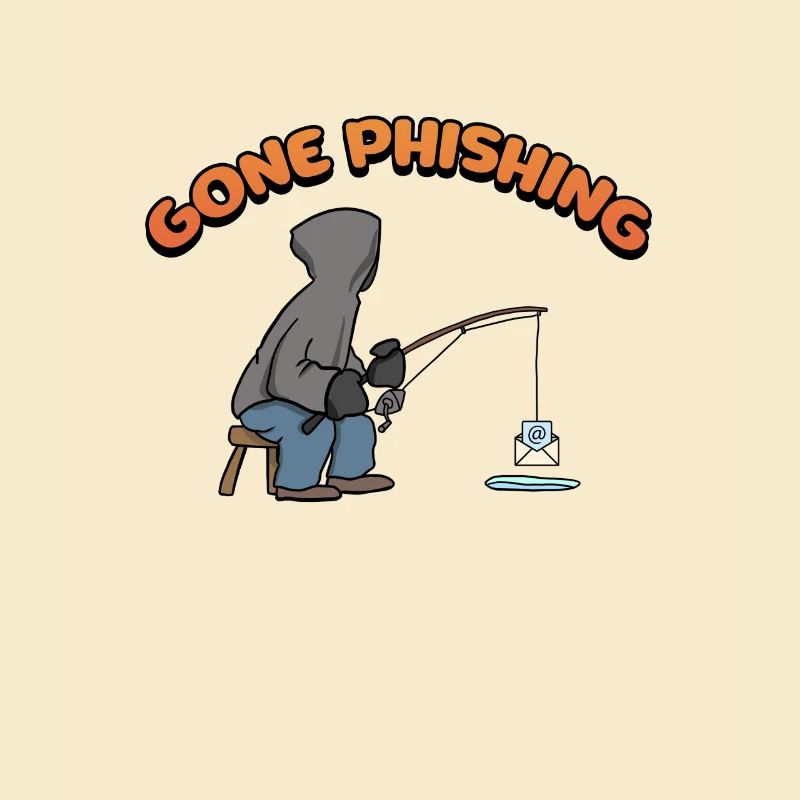 Gone Phishing Hacking Computer Hacker Poison