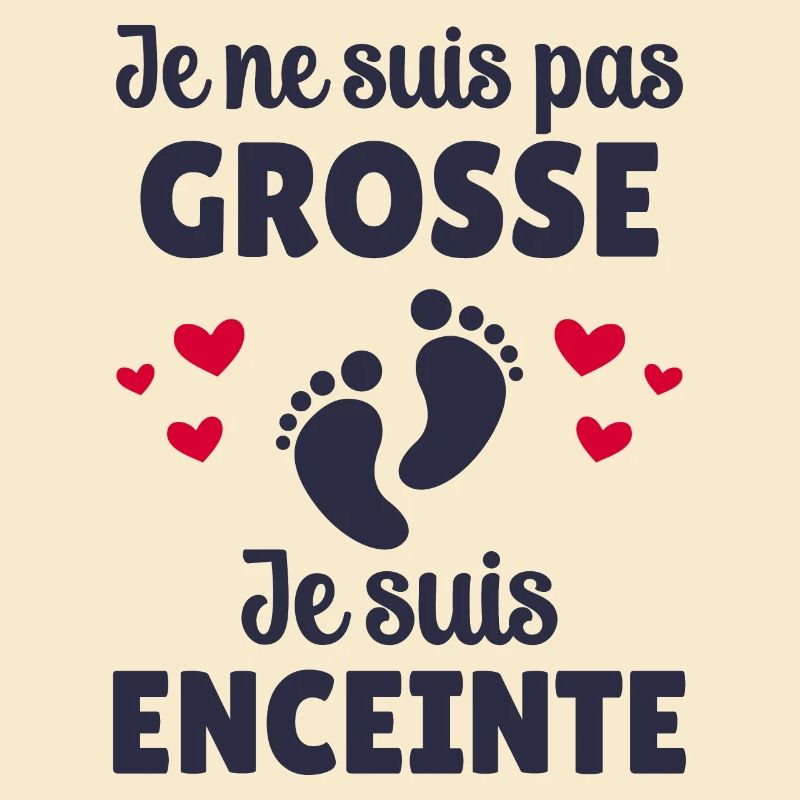 Pas Grosse Je Suis Enceinte Cadeau Grossesse