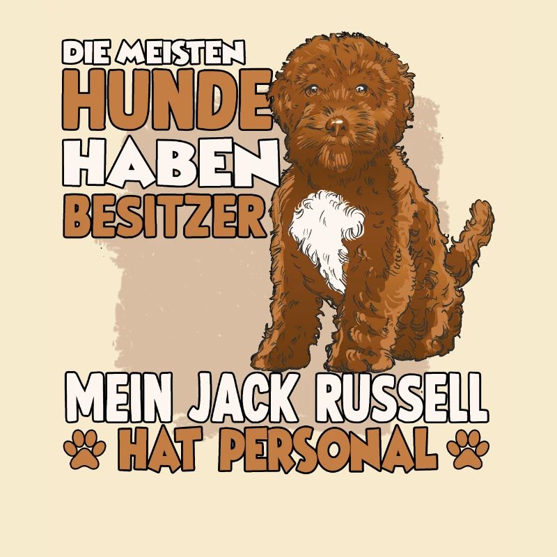 Cockapoo Hundebesitzer lustiges Pudel Gassi Hunde