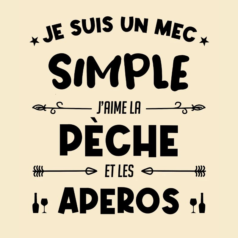 Pêche - un mec simple