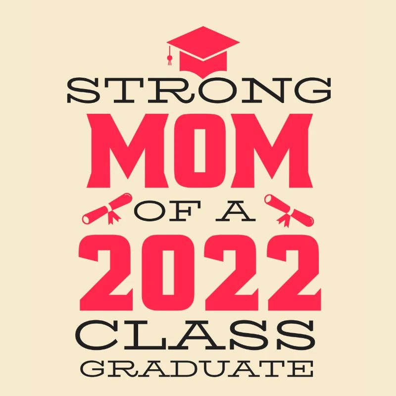 Starke Mutter eines Klassenabsolventen 2022
