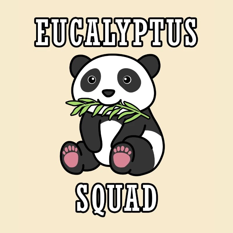 Eucalyptus Squad Ironic Saying Panda Bears