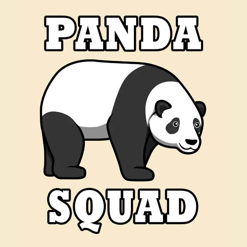 Panda Squad Funny Saying Eucalyptus Nature