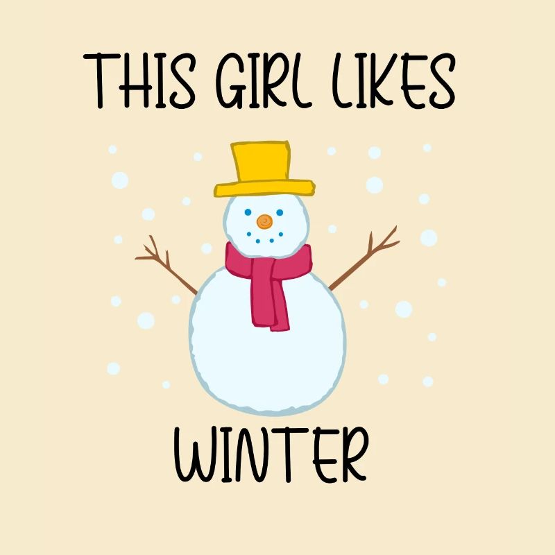 Mädchen mag gemütliche Wintersaison,