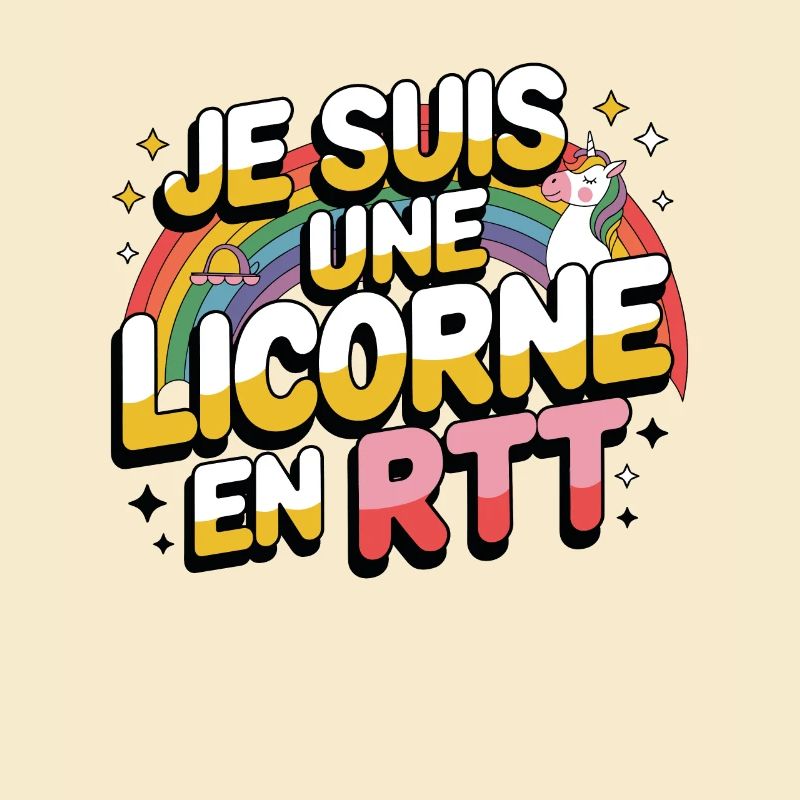 Ich bin ein Einhorn in RTT Humor Work Urlaub