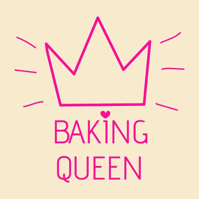 "Baking Queen Crown!" Customisable