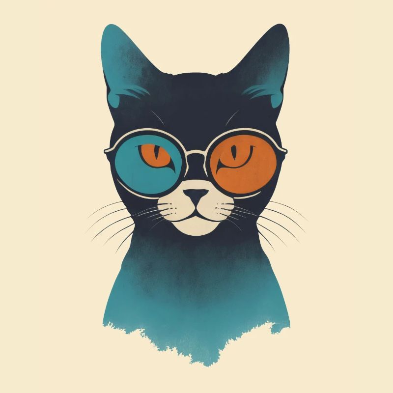 Cat's eye in contrast