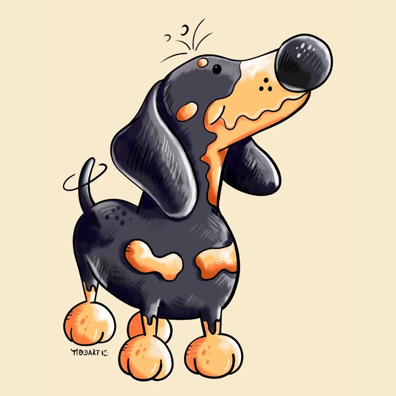 Funny Dachshund