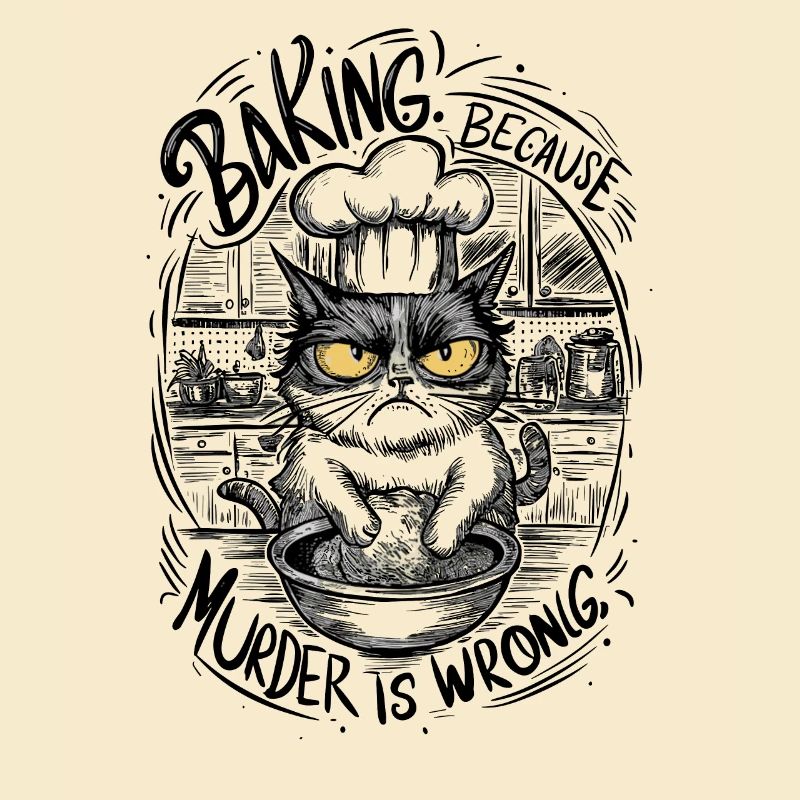 Baking Because Murder Is Wrong