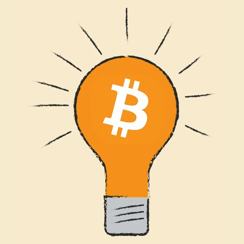 Bitcoin Glühbirne idee