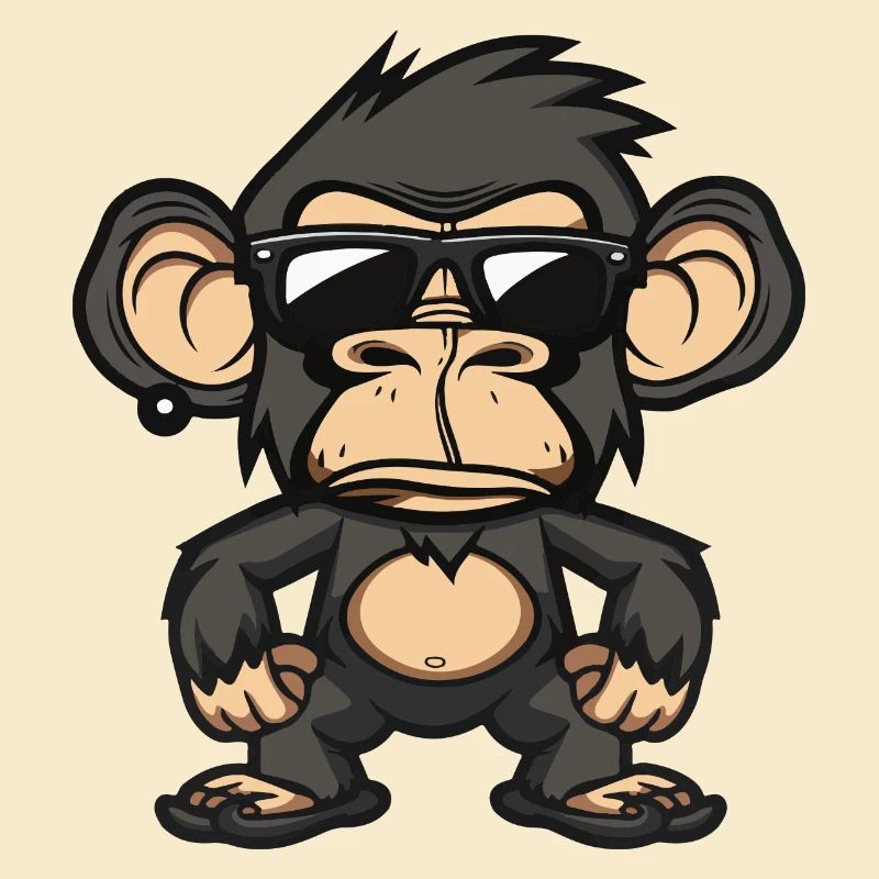 Monkey Cool Comic