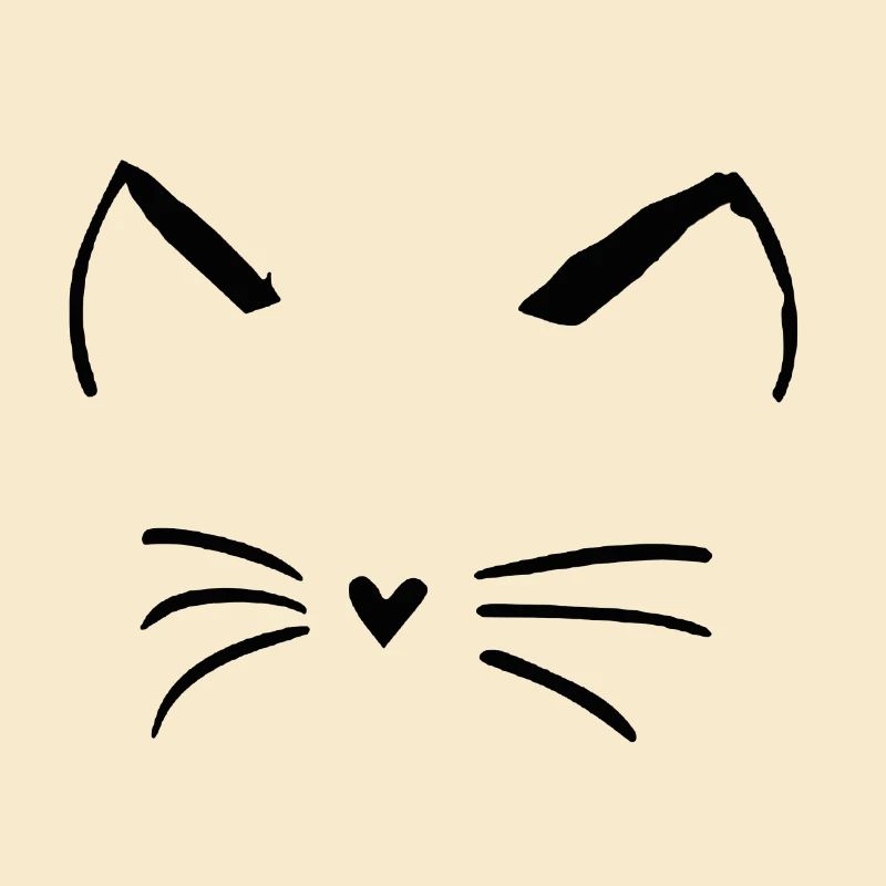 Katzen Gesicht