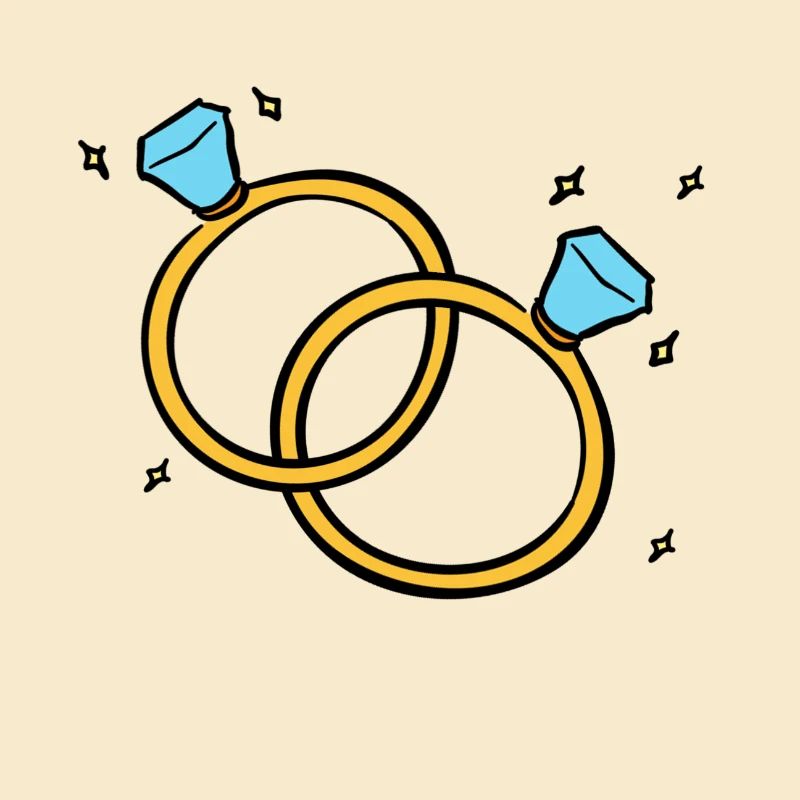 Verschlungene Ringe Geschenk Hochzeit Bling Ehe