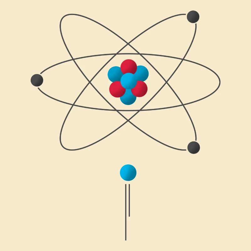 Éléments de science des électrons neutrons protons atomiques