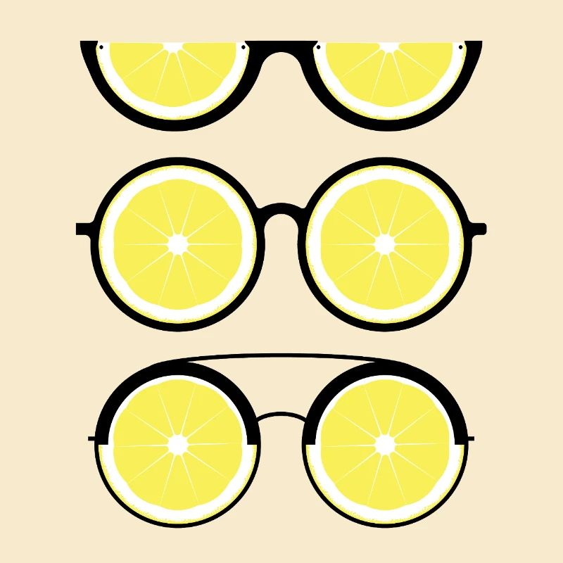 Lemon Linsen (Schwarz)