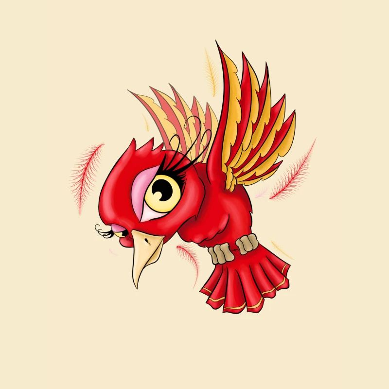 Wolkenmann Vogel