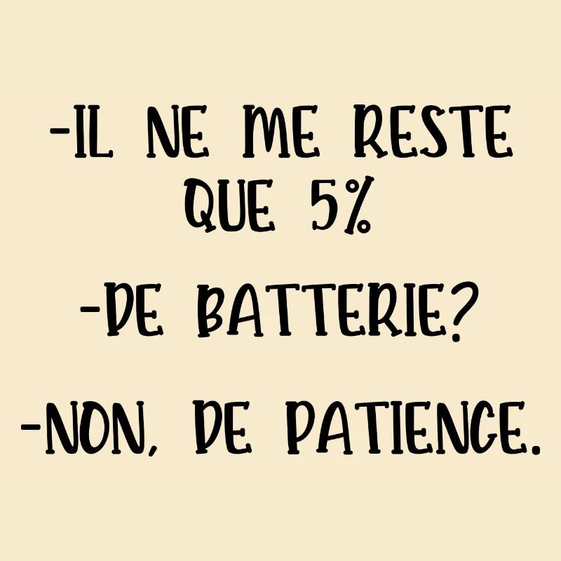 il ne me reste que 5%