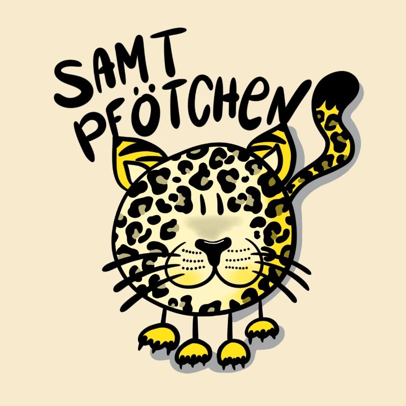Leopard Samtpfötchen
