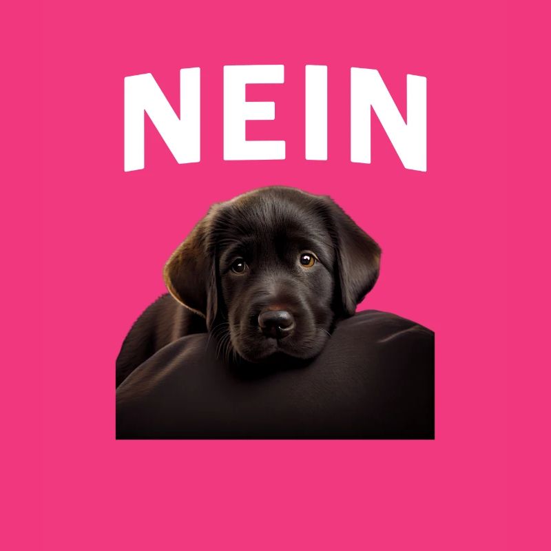 Statement Labrador, Nö Fun, Einfach Nö, Nein