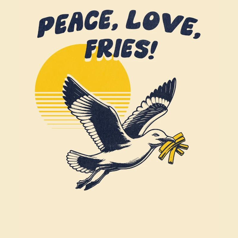 Frites Peace Love