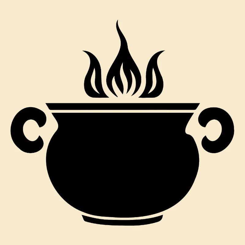 Cauldron Magical Witch Halloween
