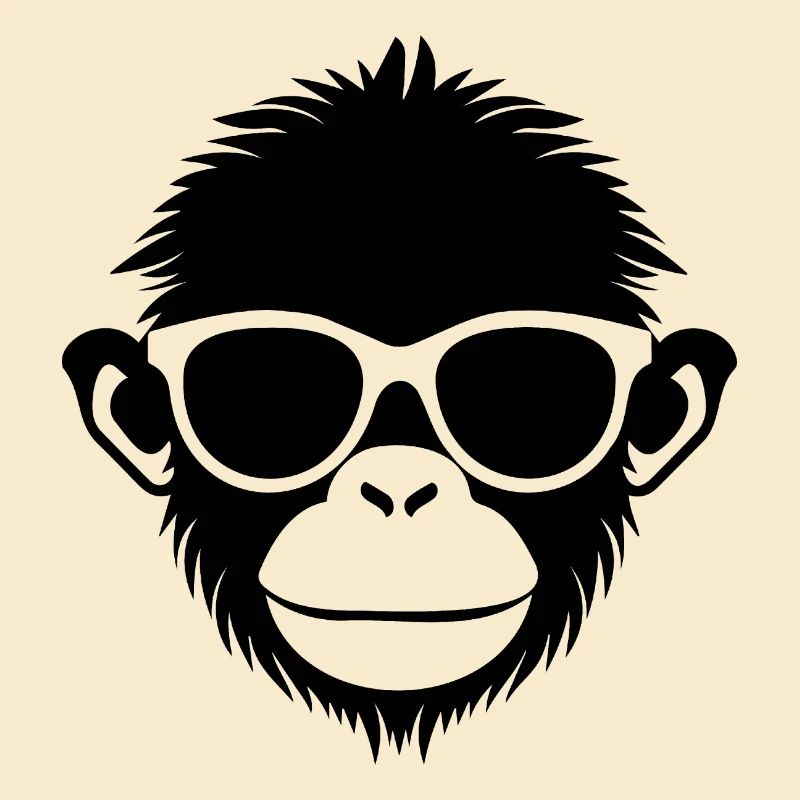 Singe Singe Visage de Singe Jungle
