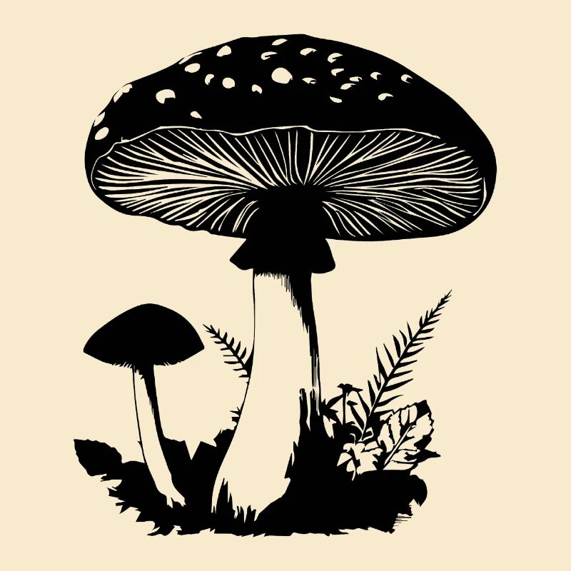 Champignon Cueilleur de champignons Champignons Champignons