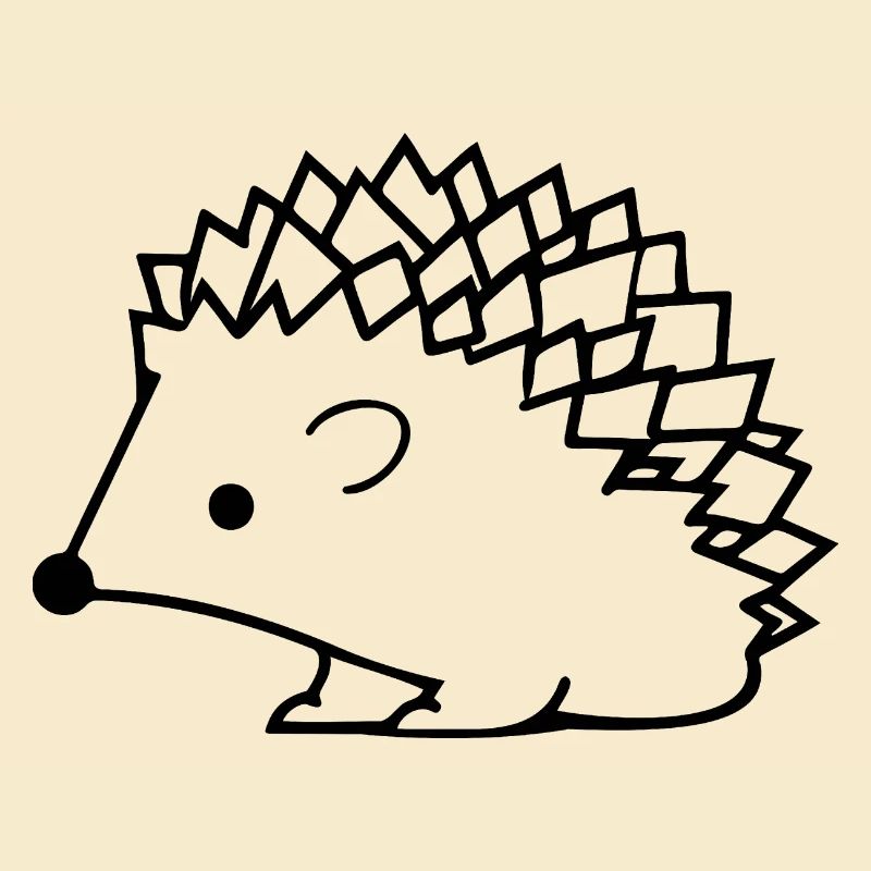 Igel Wald Stachelig Tier