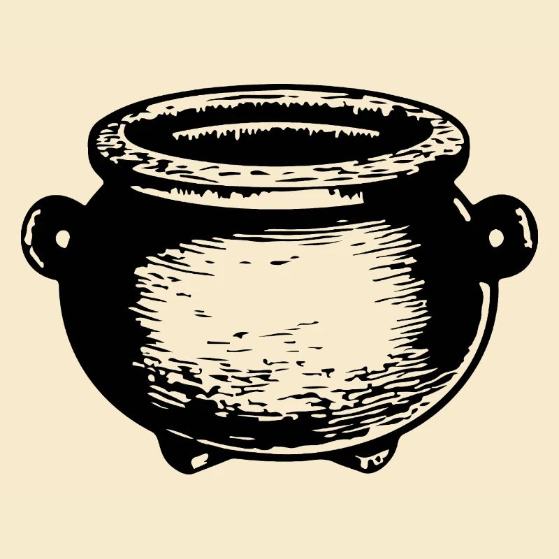 Cauldron Magical Witch Halloween