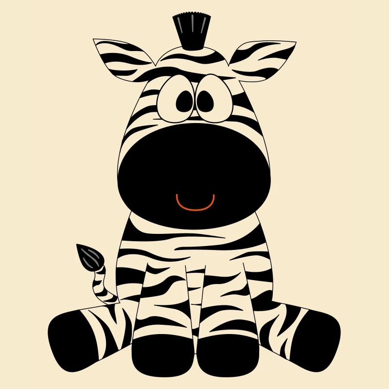 Müde Zebra