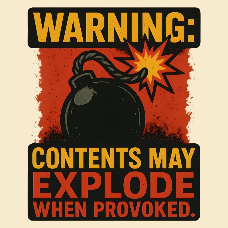 contents may explode