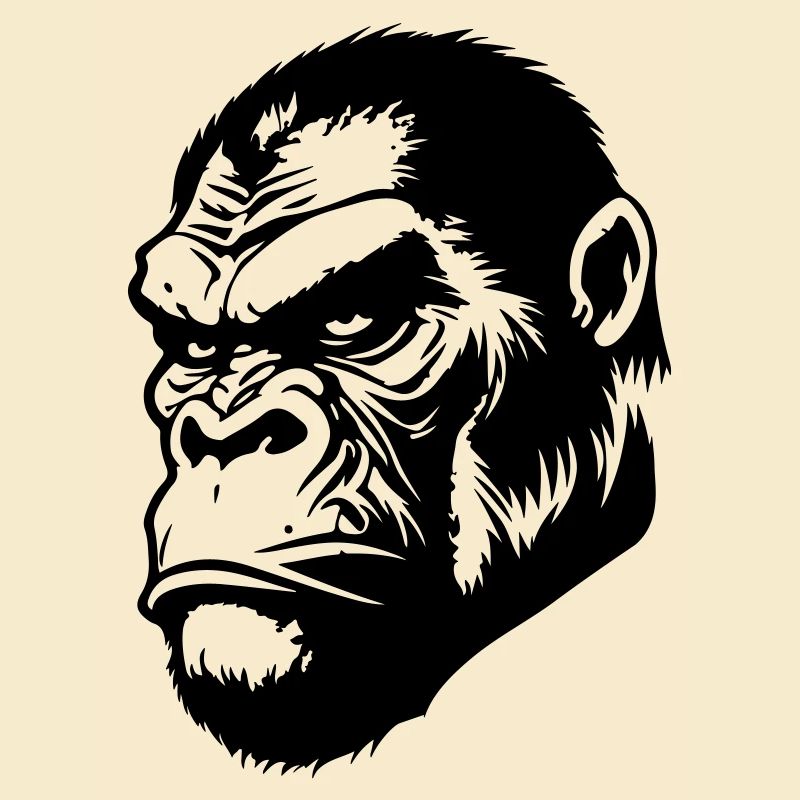 Gorilla Head