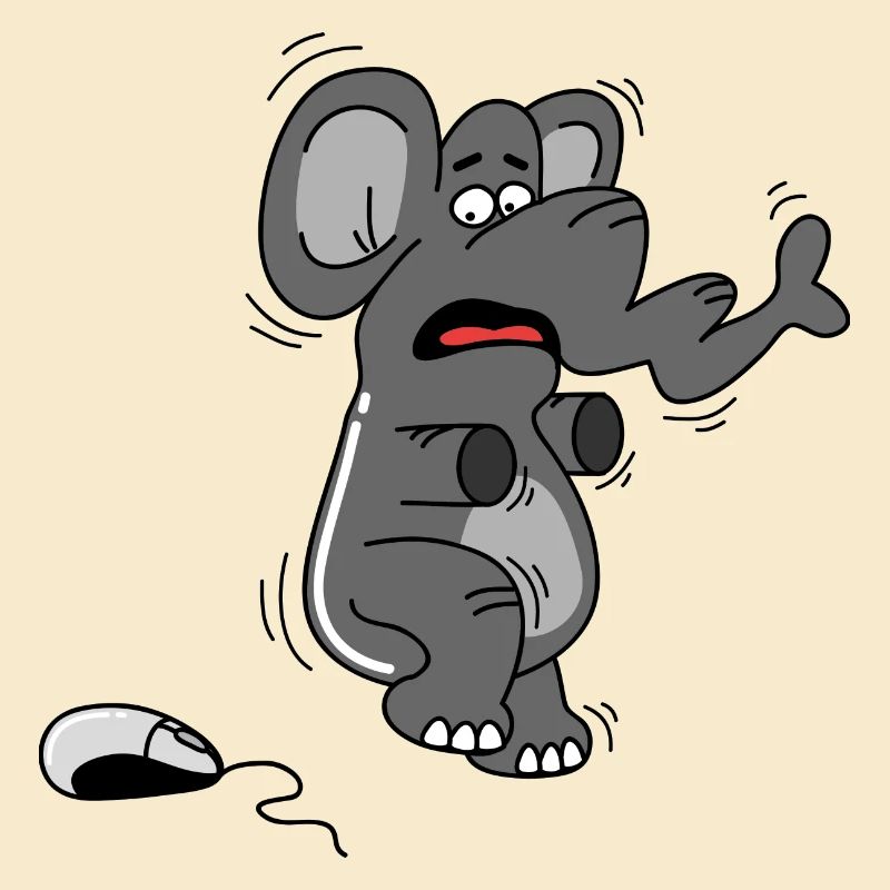 elephant and mouse