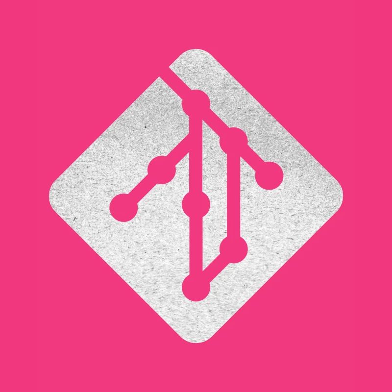 Programmierer Geschenk: Logo im Git Style