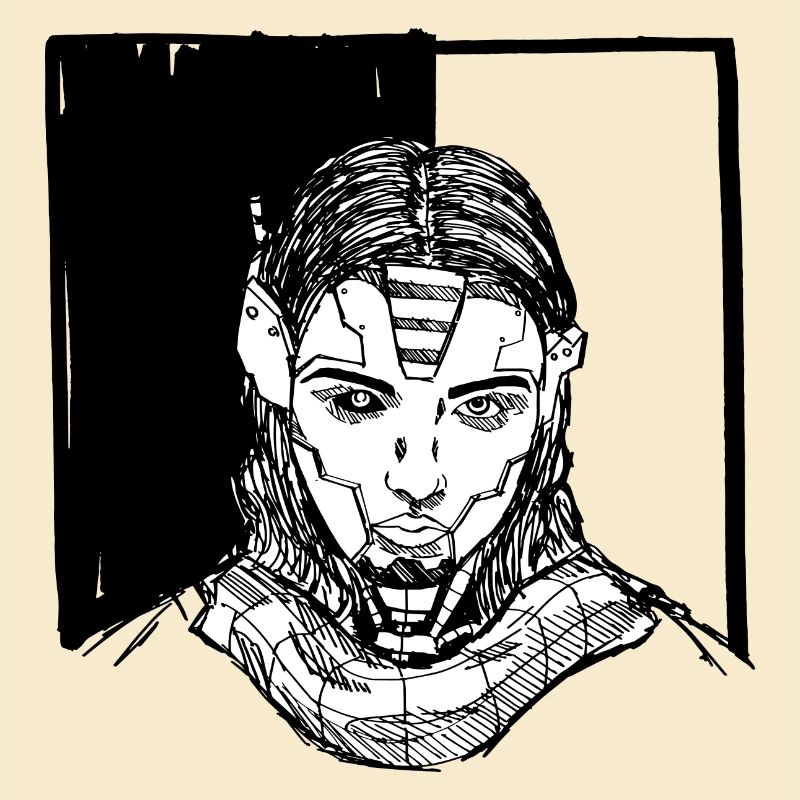 Female Robot, Cyborg, Android, Robot