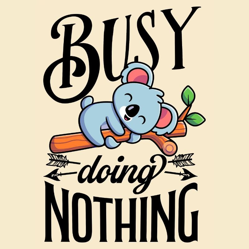 Koala busy doing nothing