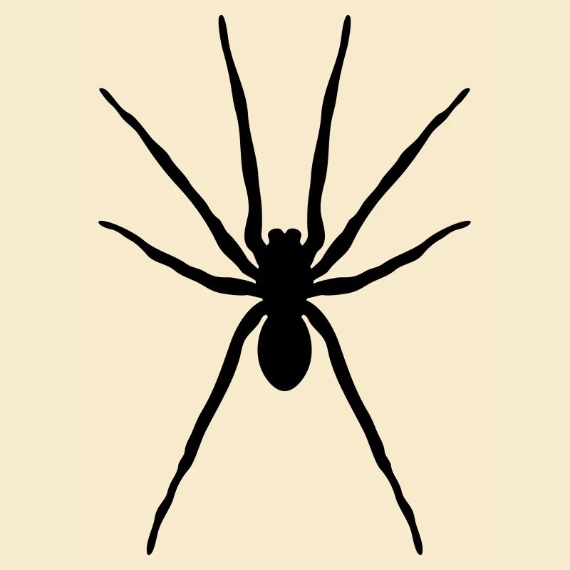Spider (Halloween / Gothic / Tattoo / Black)