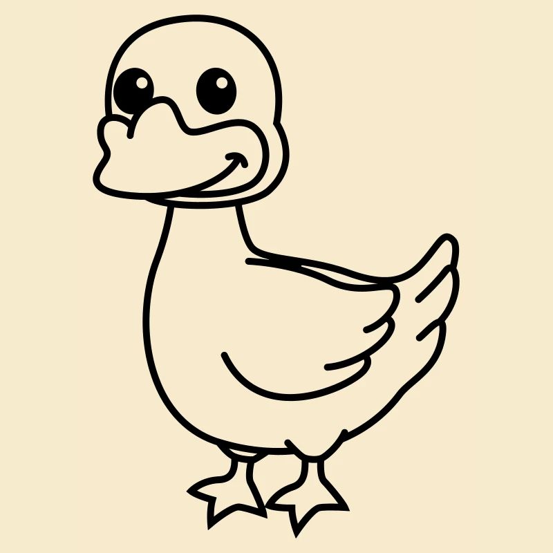 Goose Comic Animal