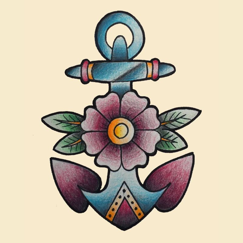 Traditional Tattoo Anker
