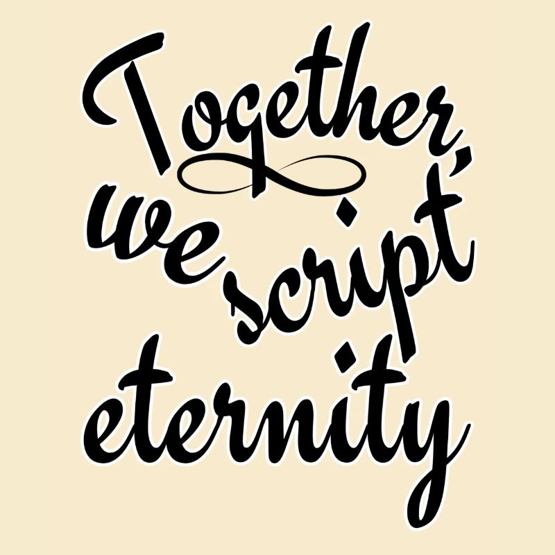 together, we script eternity
